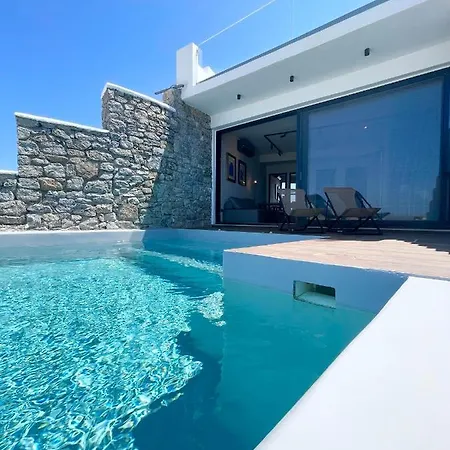 Luxury House With Private Pool At Elia Holiday home Mykonos Town